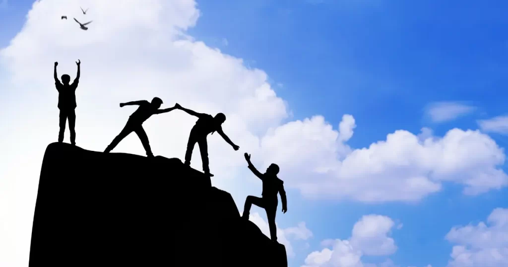 Climbing the ladder to real success by using hypnosis for inner worth